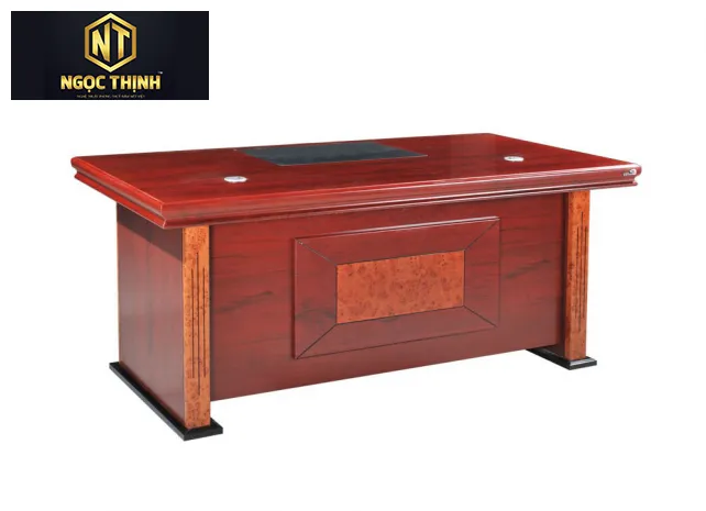 Bàn lãnh đạo sơn PU cao cấp mặt chữ nhật DT1890H37 - DT2010H37 Bàn lãnh đạo sơn PU cao cấp mặt chữ nhật DT1890H37 - DT2010H37